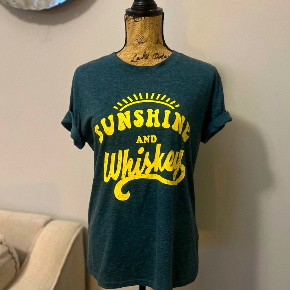 Sunshine and Whiskey tee
